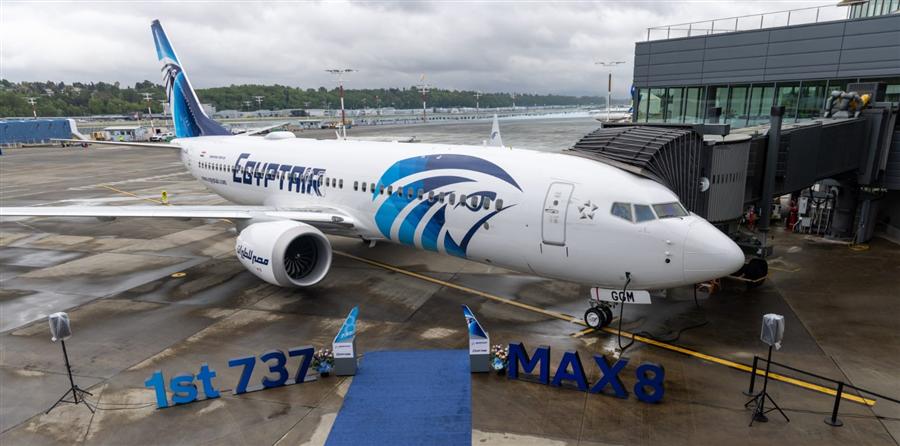 EgyptAir receives 1st Boeing 737 MAX under 18-jet lease deal


